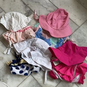 Ruffle Butt, pottery barn kids, mudpie, Janie & Jack + more baby swim bundle